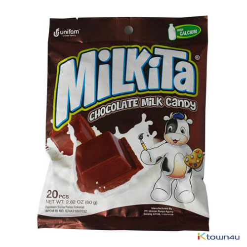 [Milkita] Chocolate Milk Candy 80g*1EA