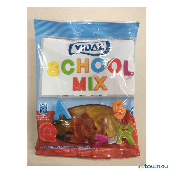 [VIDAL] School Mix Jelly 100g*1EA 