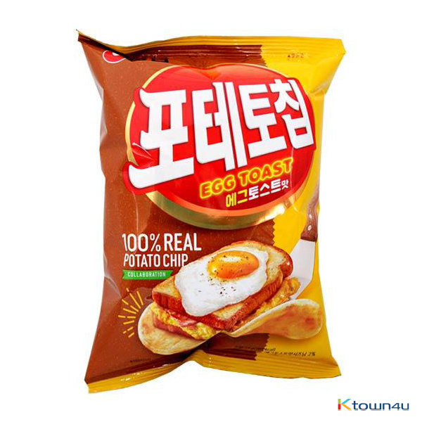 [NONGSHIM] Potato Chip Egg Toast 53g*1EA 