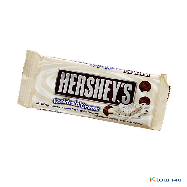 [LOTTE] Hershey's Cookie & Cream 40g*1EA 