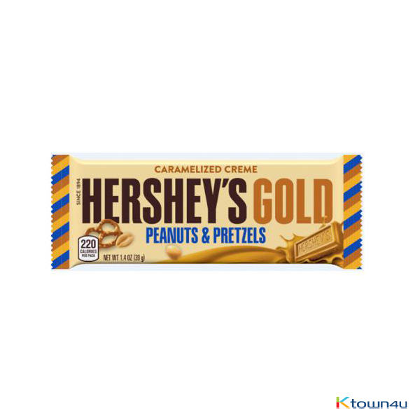 [LOTTE] Hershey's Regular Bar Gold 39G*1EA 