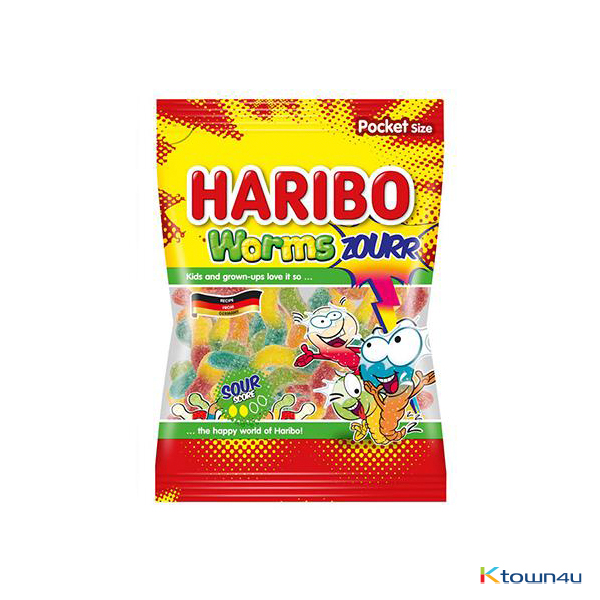 [HARIBO] Worms Sour 100g*1EA 