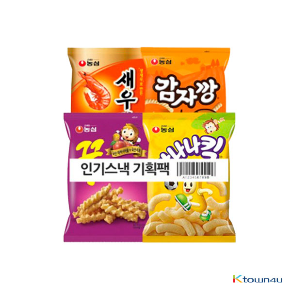 [NONGSHIM] Popular Snack 265g*1SET