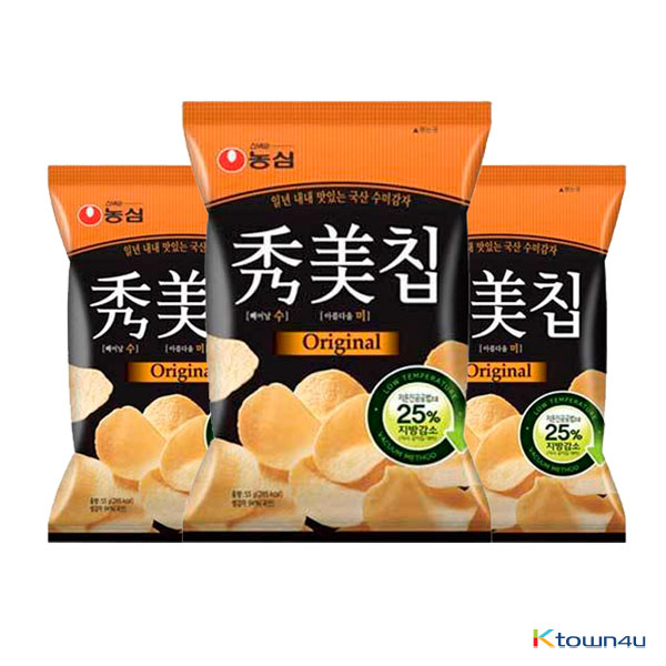 [NONGSHIM] SUMI Potato Chips 165g*1SET(1SET=3EA)