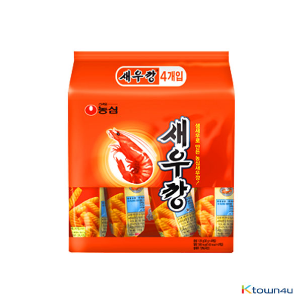 [NONGSHIM] Shrimp Crackers Mini Pack 30g*1PACK(1PACK=4EA)