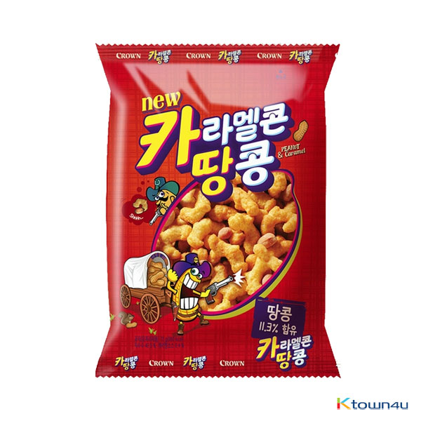 [CROWN] Caramel Corn & Peanuts 72g*1EA