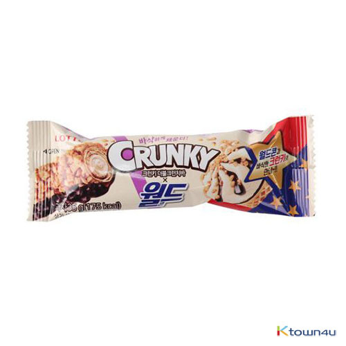 [LOTTE] Crunky Chocolate Bar_WorldCone 35g*1EA