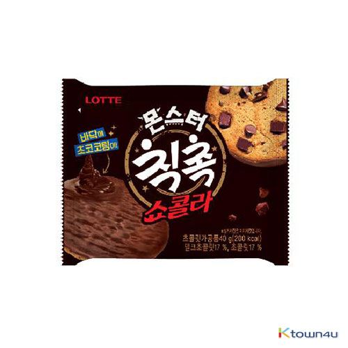 [LOTTE] Monster Chikchok chocolat 40g*1EA