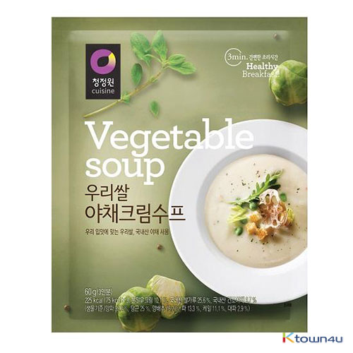 [CHUNGJUNGONE] Vegetable Soup 60g*1EA