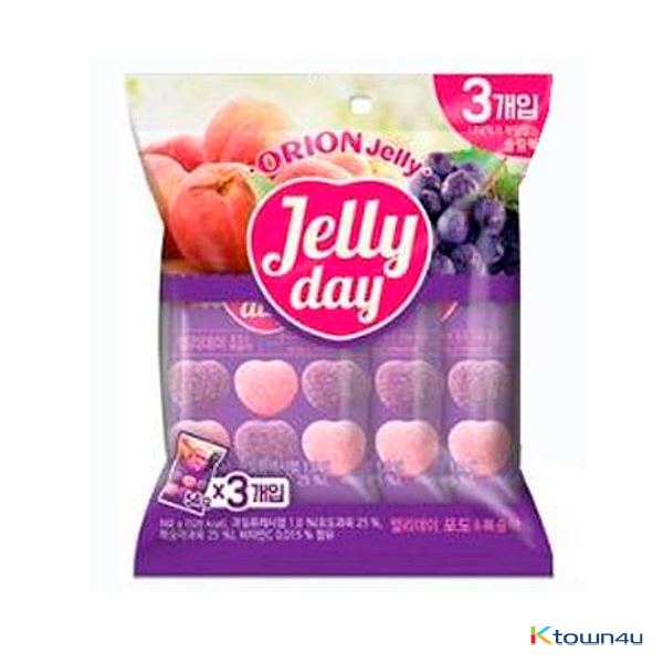 [ORION] Jellyday grape&peach 162g*1EA