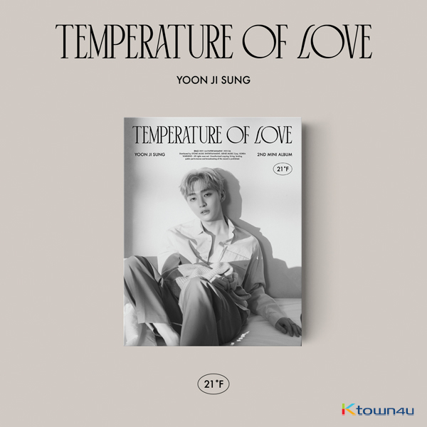 윤지성 - 앨범 [Temperature of Love] (21℉ 버전)