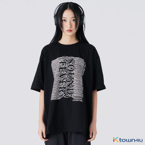 [fevertime] 21 FEVER JOYDIVISION T-SHIRT_BLACK