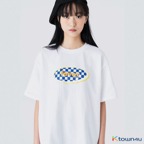 [fevertime]  21 CHECKER T_WHITE(M)