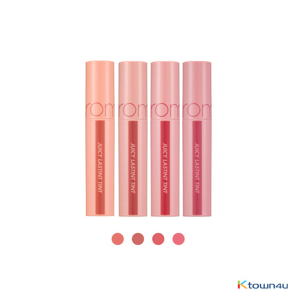 [롬앤] 쥬시 래스팅 틴트 #베어쥬시 4COLORS