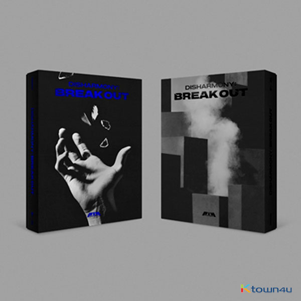 [2CD 세트상품] P1Harmony - 미니앨범 2집 [DISHARMONY : BREAK OUT] (BREAK OUT 버전 + FREAK OUT 버전)