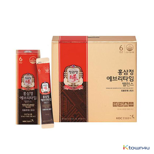 [Cheong Kwan Jang] Red Ginseng Everytime Balance (10ml*30ea)