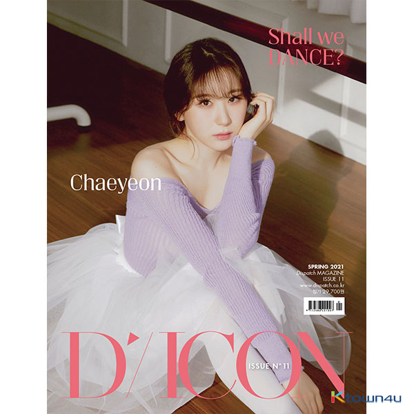 [Magazine] D-icon : Vol.11 IZ*ONE - IZ*ONE SHALL WE *Dance? : 05. LEE CHAE YEON *Ktown4u Photocard gift