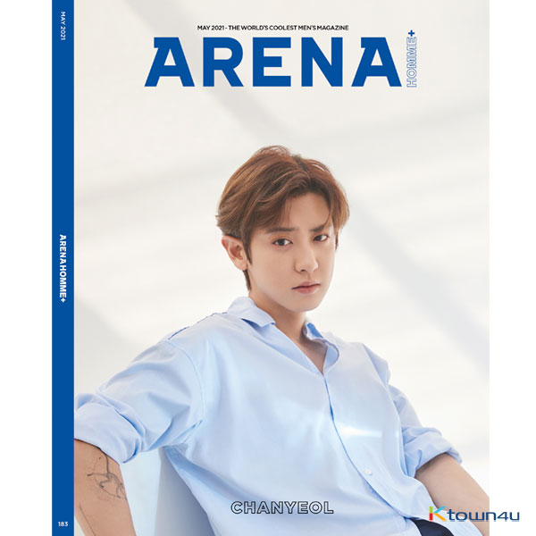 [韓国雑誌]ARENA HOMME+ 2021.05 B Type (Cover : CHANYEOL / Content : NU'EST : BAEK HO, THE BOYZ : JUYEON, HYUNJAE, SUNWOO)