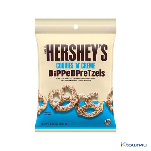 [HERSHEY's] Cookies N Creme Dipped Pretzels 120g*1EA