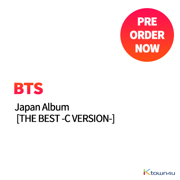 BTS - Japan Album [THE BEST -C VERSION-] (2CD+112P BOOKLET+2 STICKERS)
