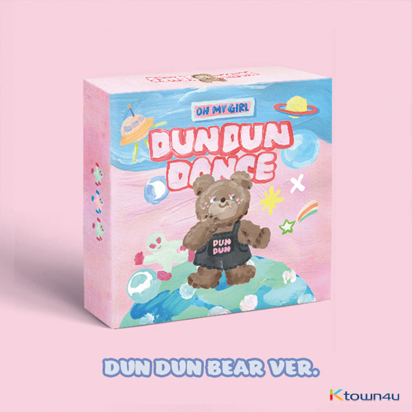 OH MY GIRL - ミニアルバム 8集 [Dear OHMYGIRL] (DUN DUN BEAR Ver.) (second press)