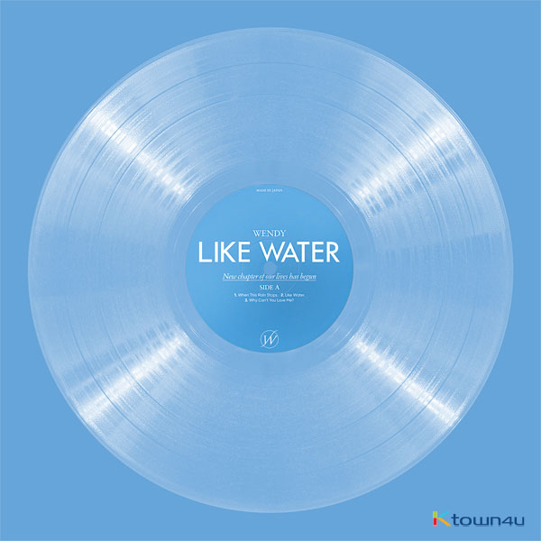 [全款 限时不限量（25日24点关闭）] WENDY - Mini Album Vol.1 [Like Water] (LP Ver.)_EmbraceWendy0221