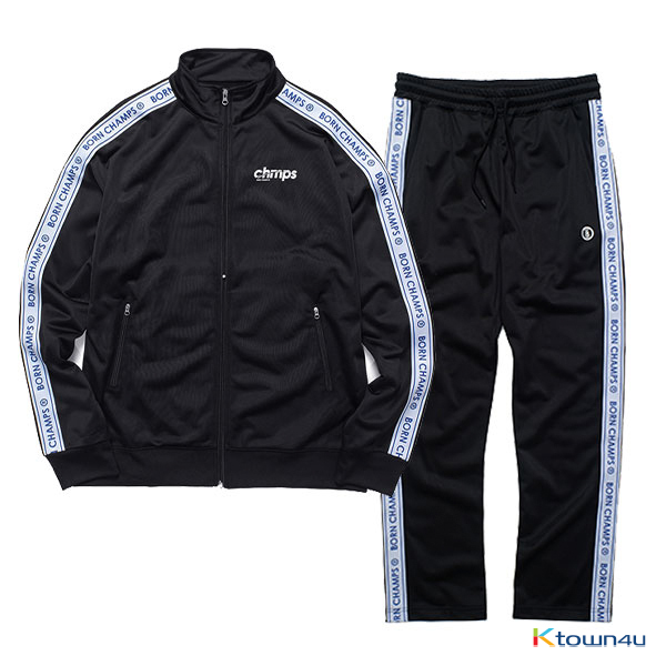 [BORNCHAMPS]BC LOGO TRACK SET-UP_BLACK(M)