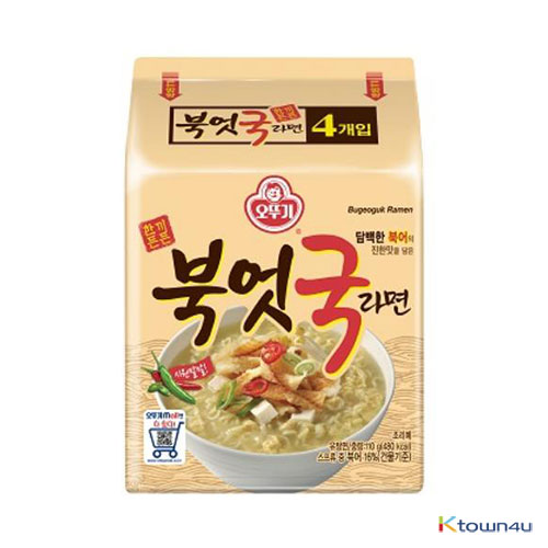 [OTTOGI] Dried Pollack Soup Ramen 110g*4EA
