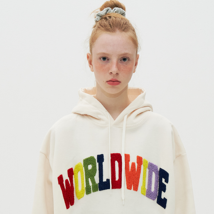 [AMESWORLDWIDE]RAINBOW WORLDWIDE HOODIE_IV