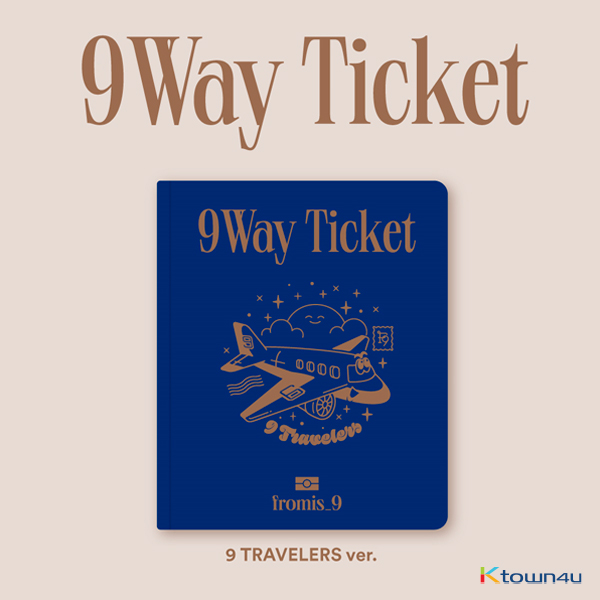 프로미스나인 (fromis_9) - 싱글앨범 2집 [9 WAY TICKET] (9 TRAVELERS 버전)