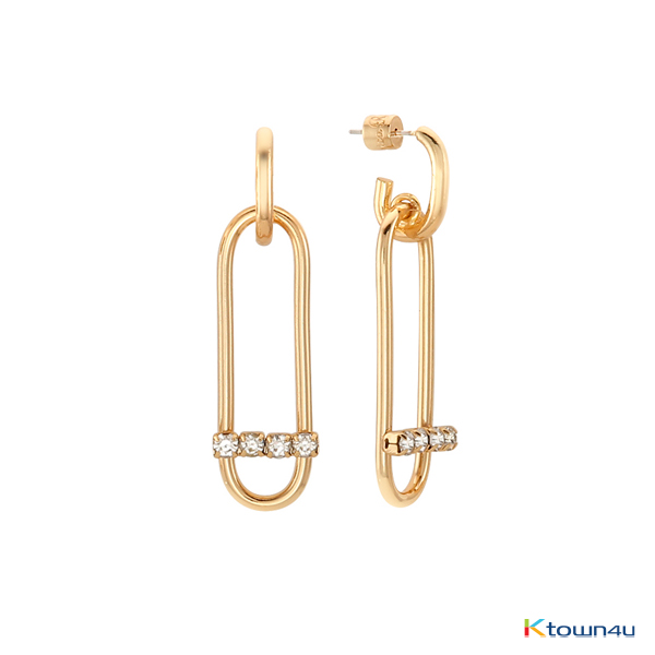 [RITA MONICA] GLAM Clip Earrings (Gold)