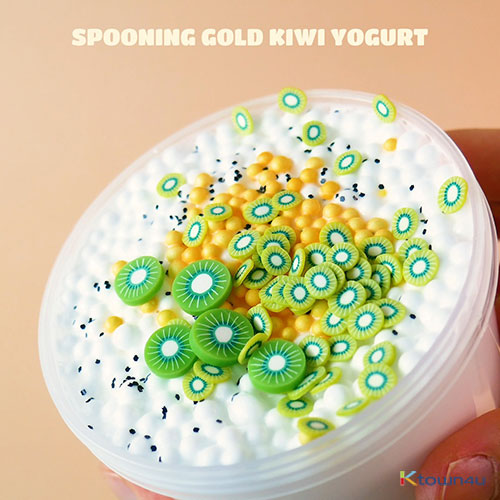 [palette slime] Spooning Gold Kiwi Yogurt