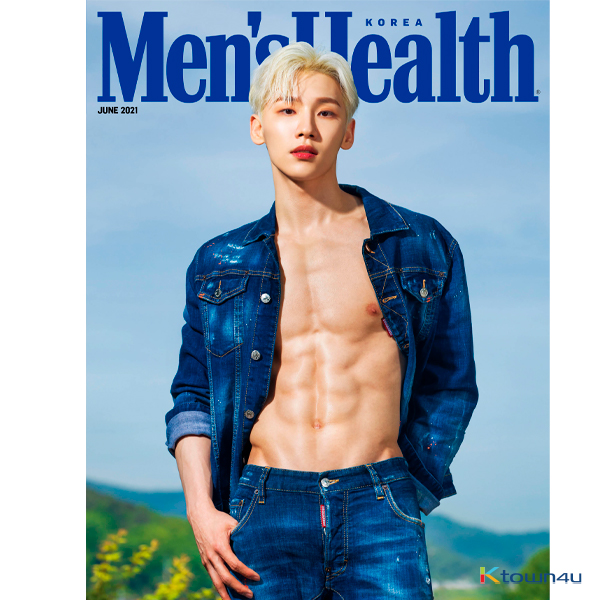 [韓国雑誌] [Magazine] Men`s Health 2021.06 A Type (AB6IX : JEON WOONG)