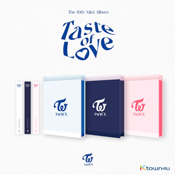 [TWICE Latinoamérica] TWICE - Mini Album Vol.10 [Taste of Love] (Random Ver.)