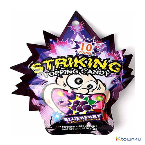 STRIKING popping candy Blueberry Flavor 15g*1EA