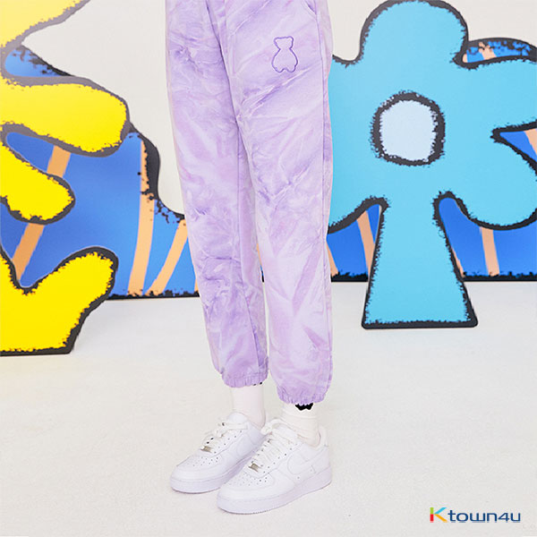 AQO 沾染运动裤 [紫色]
