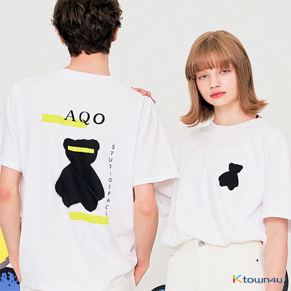 [AQO STUDIOSPACE] AQO BEAR T SHIRTS_LM