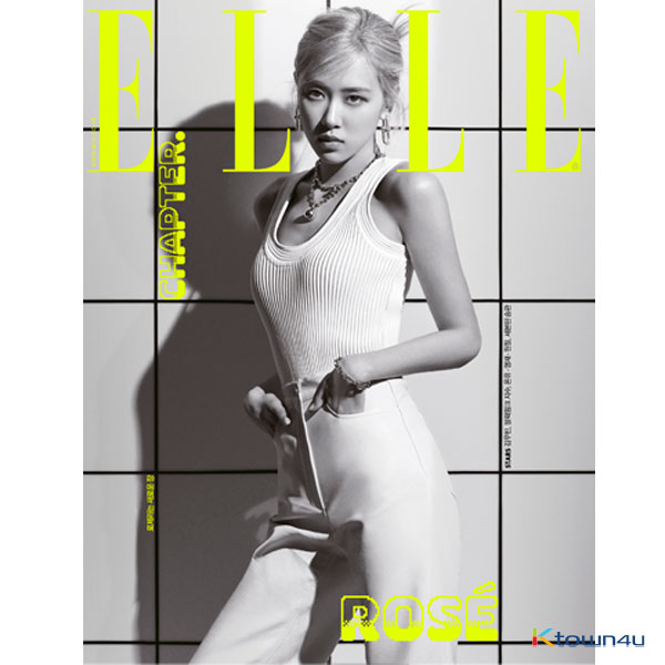 [韓国雑誌] ELLE 2021.06 F Type (Cover : Rosé / Content : Rosé 18p, Jisoo 8p, Seung Kwan 8p, Onew&Youngjae&Wonpil 10p)