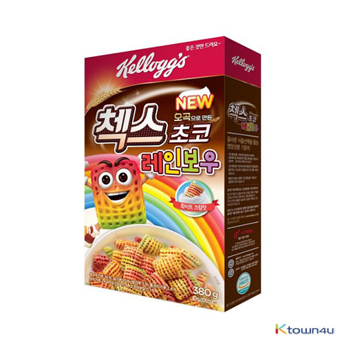 [KELLOGG'S] Chocolate Cereal Rainbow 380g*1EA