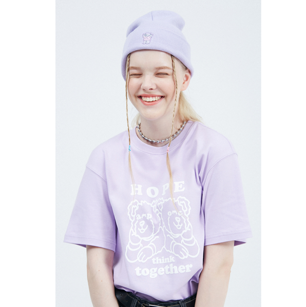 [APOC] HTT 1/2 T-shirts [Violet]