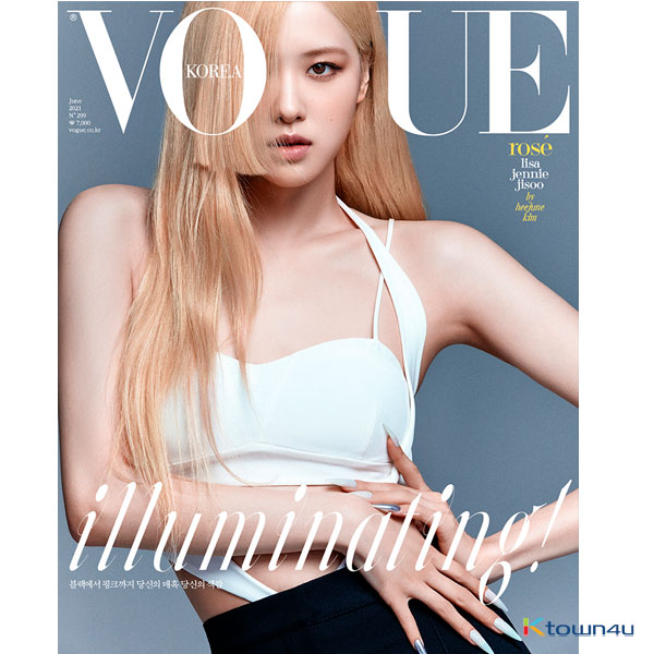 VOGUE 2021.06 D Type (Cover : BLACKPINK / Content : BLACKPINK 23p, iKON 10p)