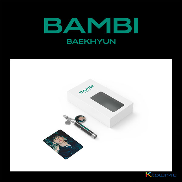 [全款] BAEK HYUN - PHOTO PROJECTION KEYRING (BAMBI)_边伯贤吧