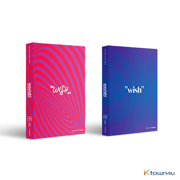 [2CD SET] woo!ah! - Single Album Vol.3 [WISH] (HOPE Ver. + HAPPY Ver.)