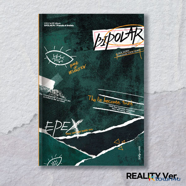 EPEX - 1st EP Album [Bipolar Pt.1 불안의 서] (REALIY Ver.)