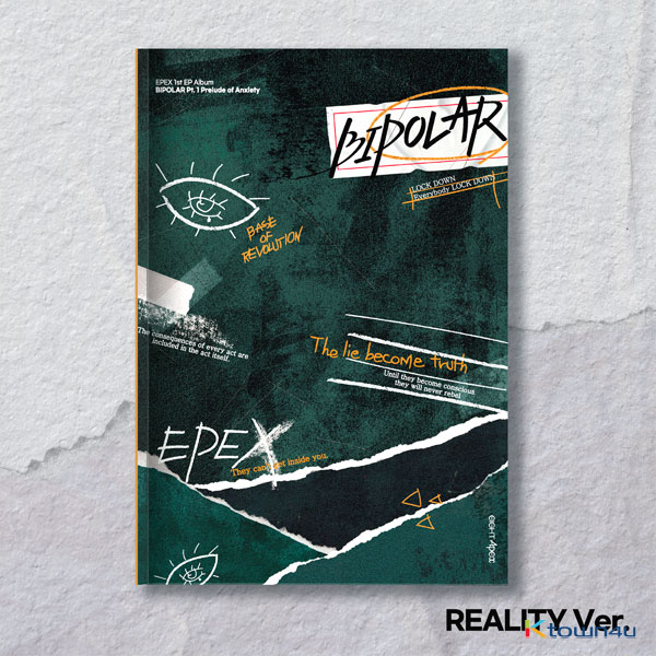 EPEX - アルバム 1集 [Bipolar Pt.1 불안의 서] (REALIY Ver.)