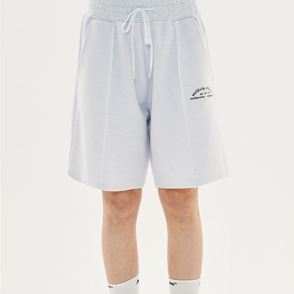 Pintuck Sweatshorts [GY]