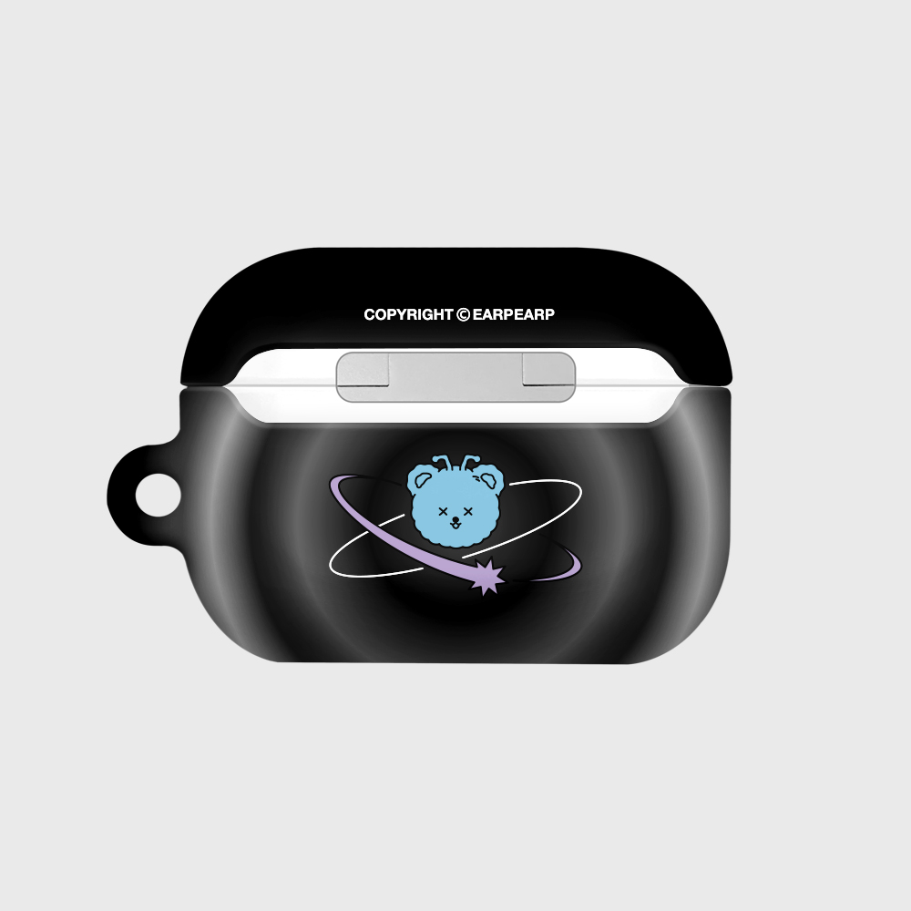 [earpearp] Space night bear-black (Hard air pods pro)