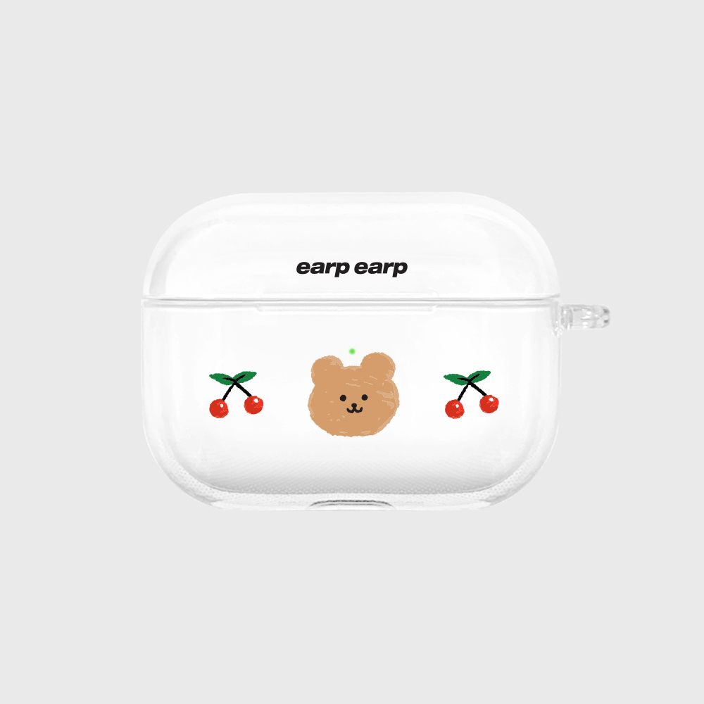 [earpearp] Cherry covy-clear (air pods pro)
