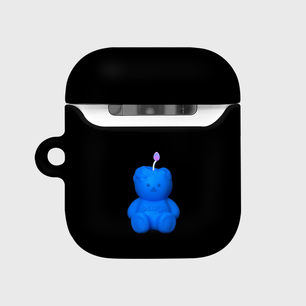 [earpearp] Little fire covy-black (Hard air pods)