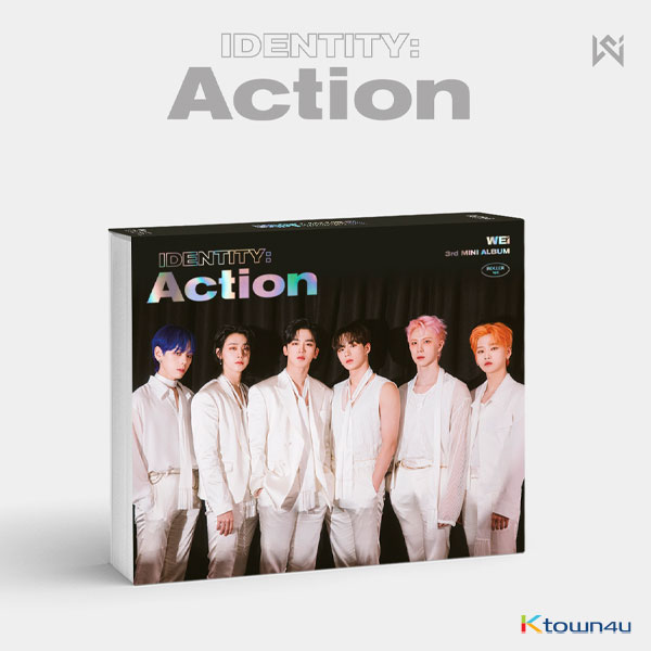 [WEi ALBUM] WEi - Mini Album Vol.3 [IDENTITY : Action] (Roller Ver.) (First press)